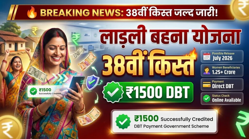 Ladli Behna Yojana 38th Installment